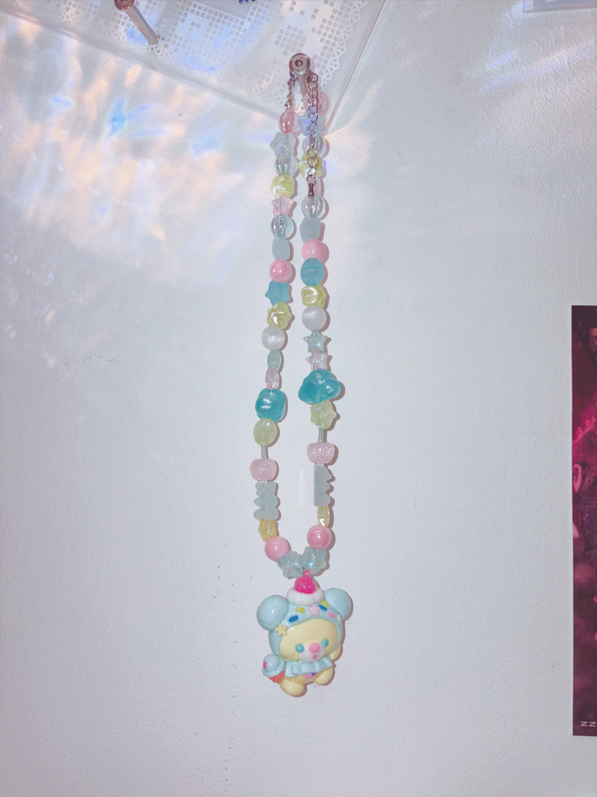 Wakuwakuma Accessories | Dream Teddy with Ice Cream Hat