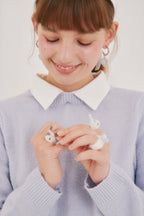 SWINGSET | Rabbit Beads Ring (Spotted)