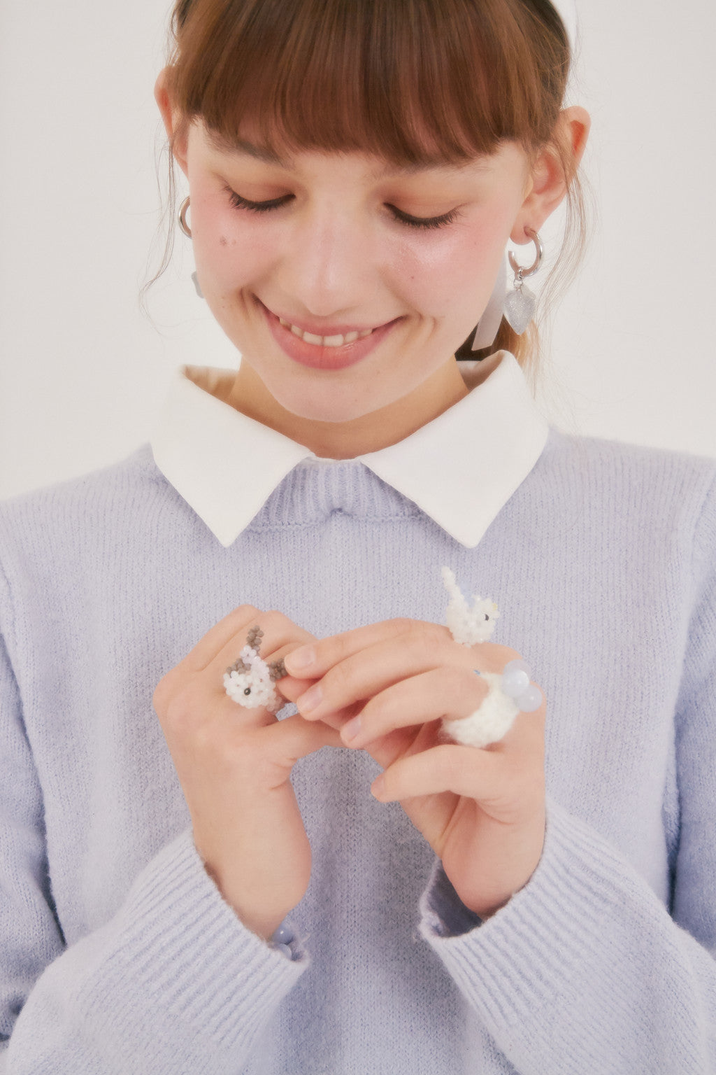 SWINGSET | Rabbit Beads Ring (Spotted)