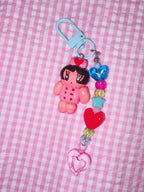 Momomeronn桃甜瓜 | Bead Clay Keychain