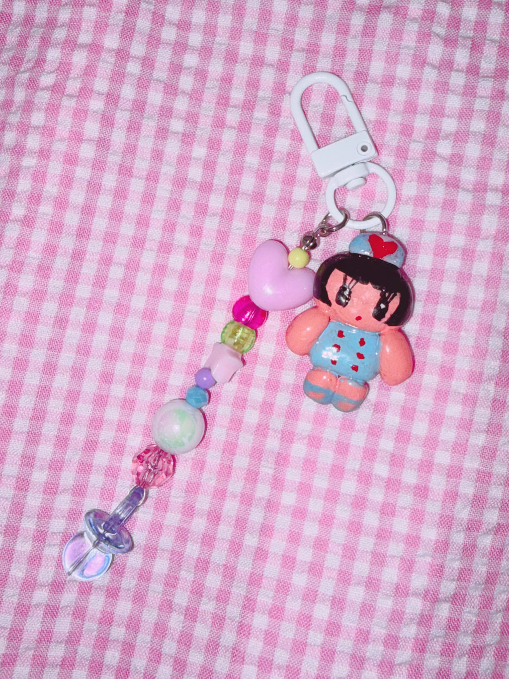 Momomeronn桃甜瓜 | Bead Clay Keychain
