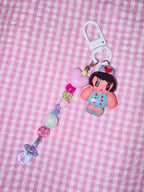 Momomeronn桃甜瓜 | Bead Clay Keychain
