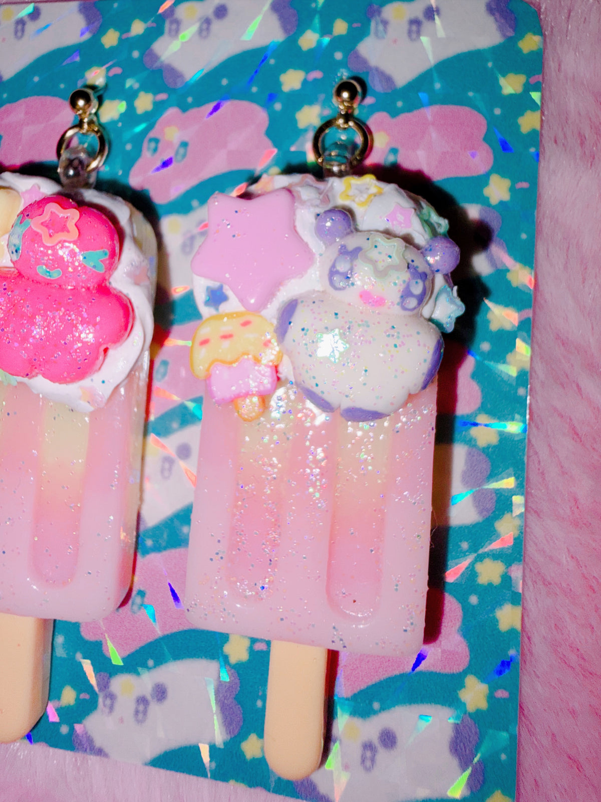 Fancyshop Usami | Handmade Earrings - Ice Usami and Panmi