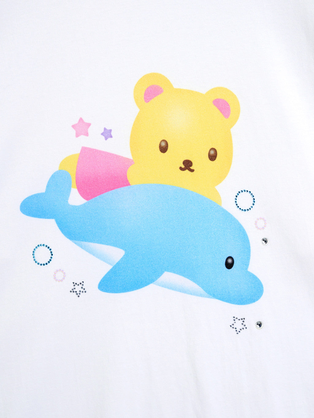 SWINGSET | [X YOUNGART] JINI's Dolphin Ride Cubic T-shirt
