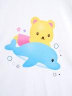 SWINGSET | [X YOUNGART] JINI's Dolphin Ride Cubic T-shirt