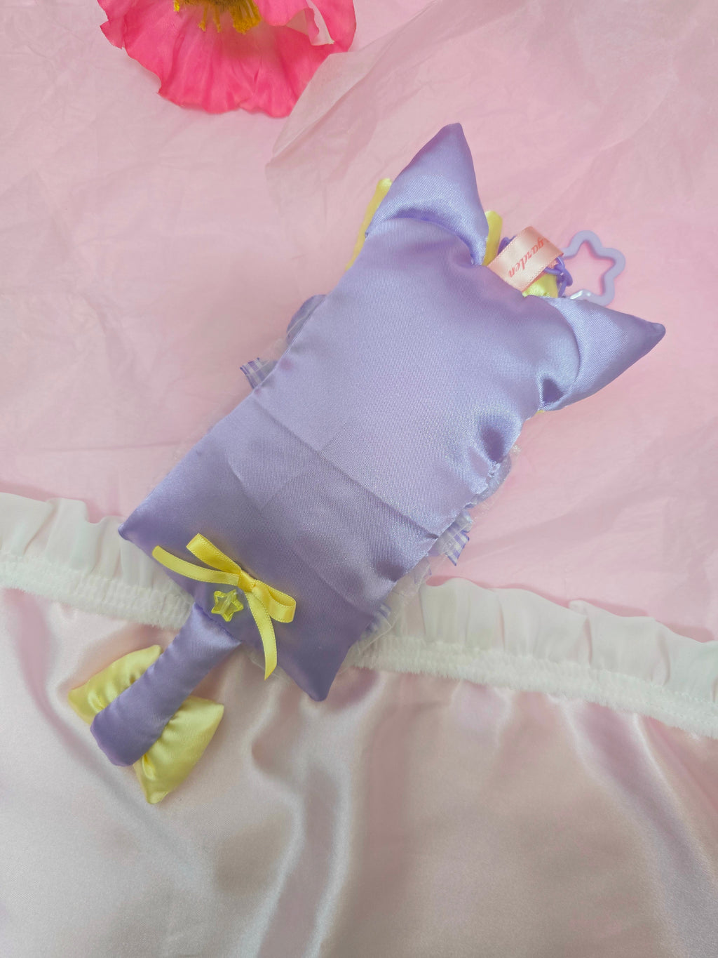 문어가든 | Fluffy Cardholder (Purple Kitty)