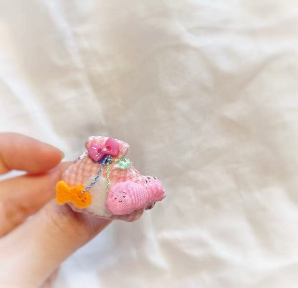 A Meng | Handmade Fabric Ring (ver. B)
