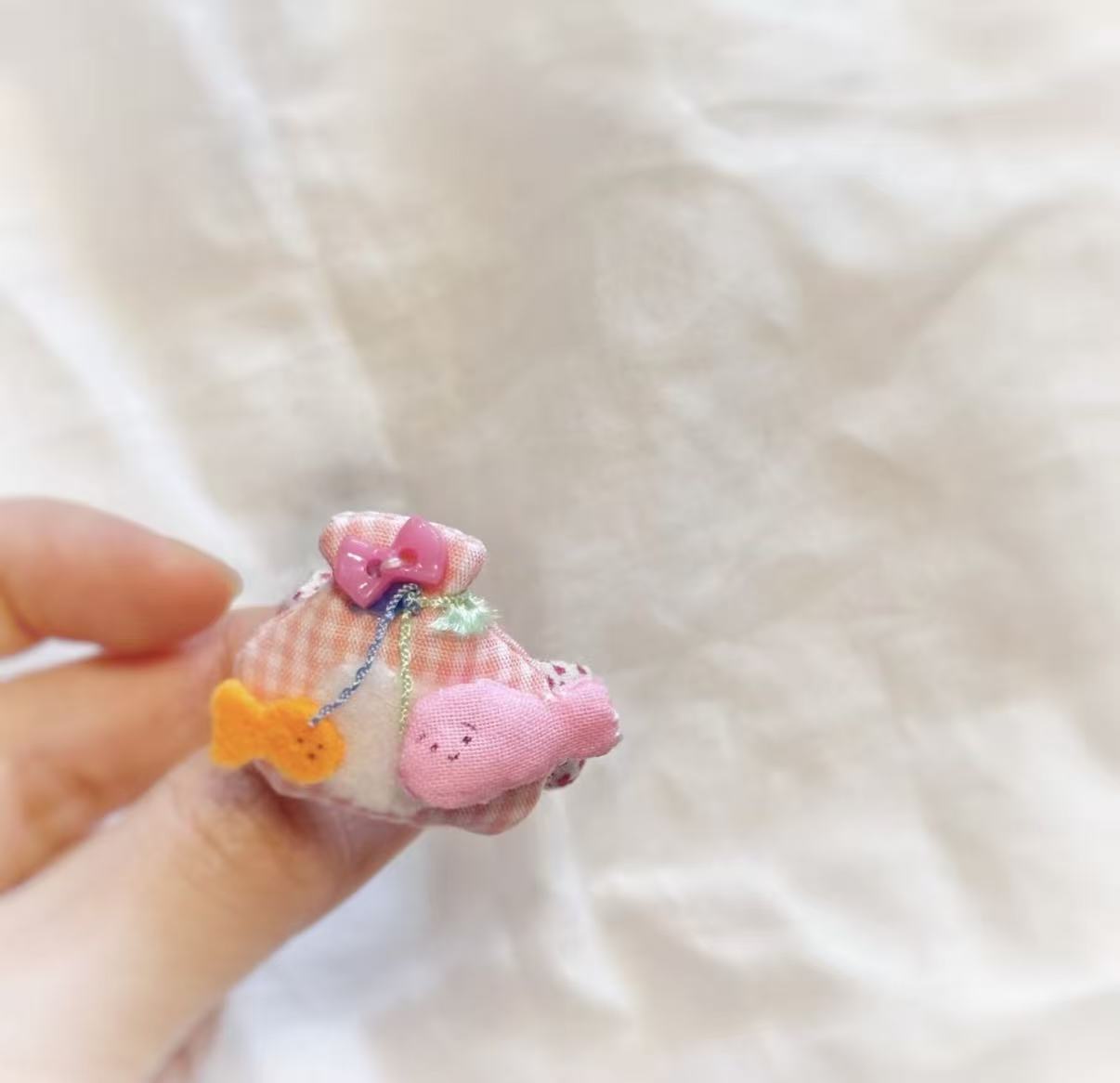 A Meng | Handmade Fabric Ring (ver. B)
