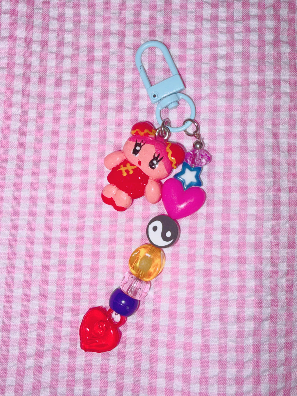 Momomeronn桃甜瓜 | Bead Clay Keychain
