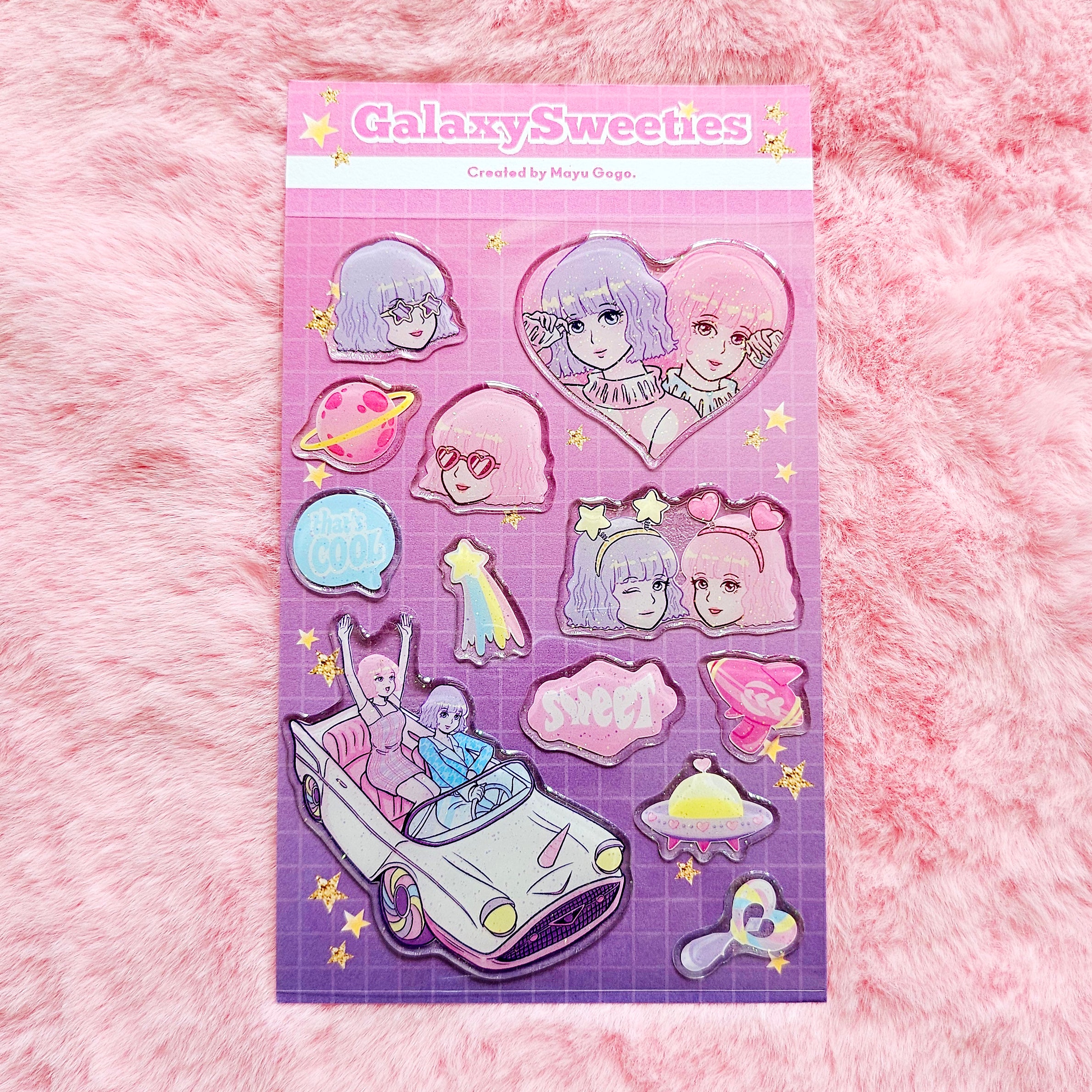 Mayu Gogo | Galaxy Sweetie Sticker Sheet
