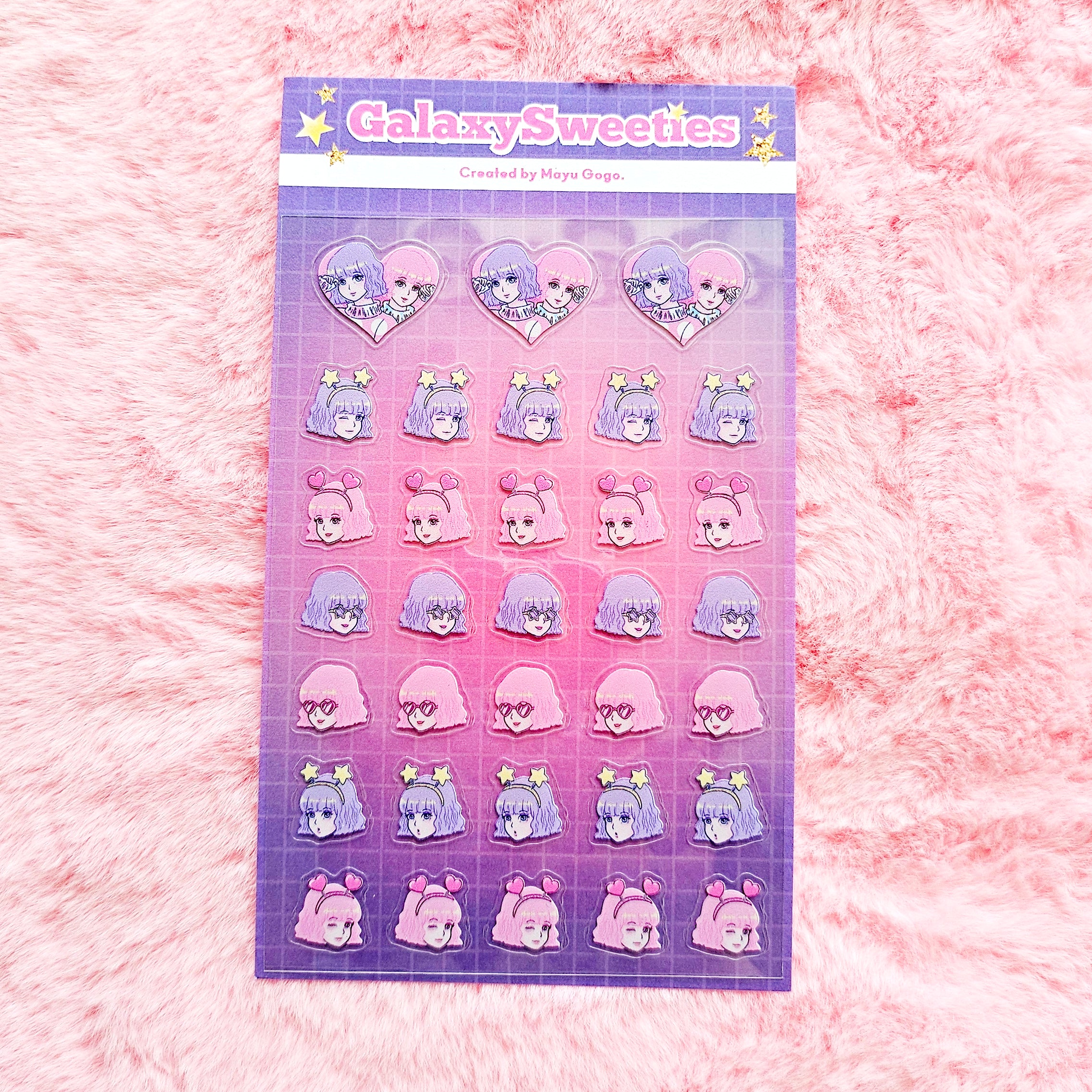 Mayu Gogo | Sweetie Girl Sticker Sheet