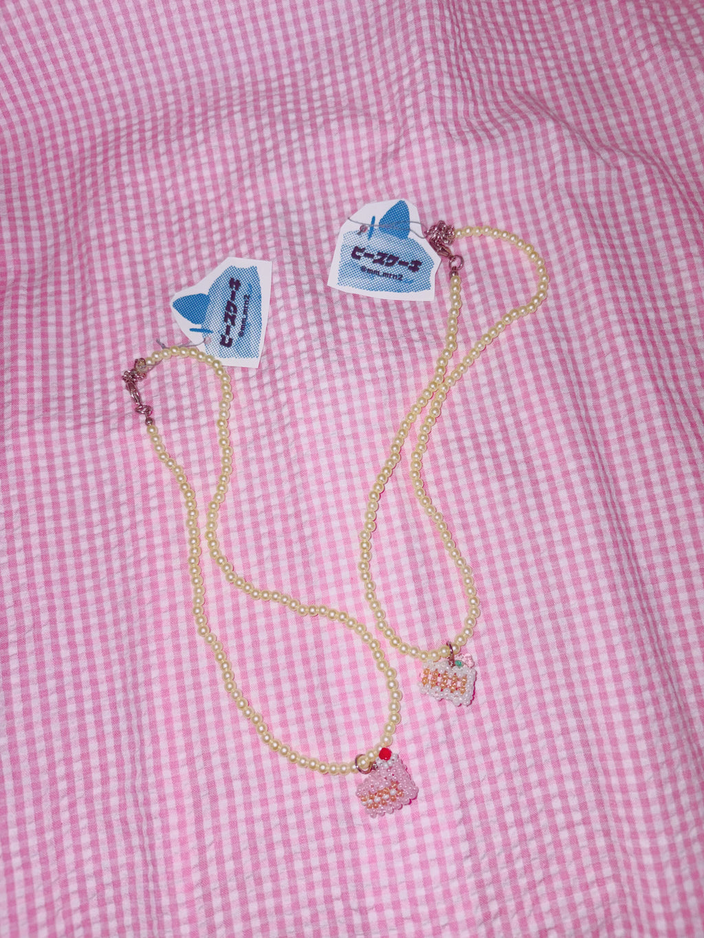 Momomeronn桃甜瓜 | Bead Cake Necklace