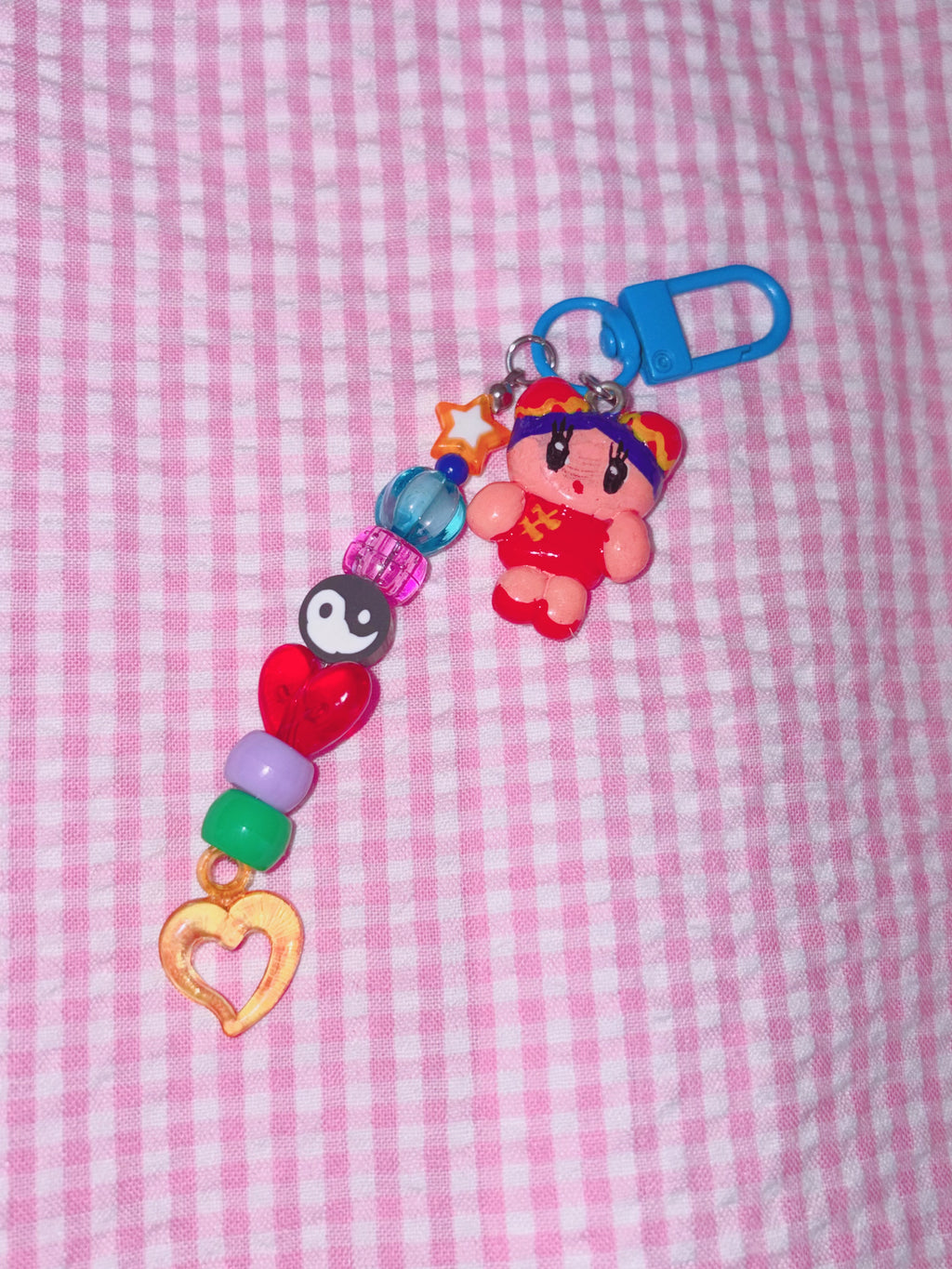 Momomeronn桃甜瓜 | Bead Clay Keychain