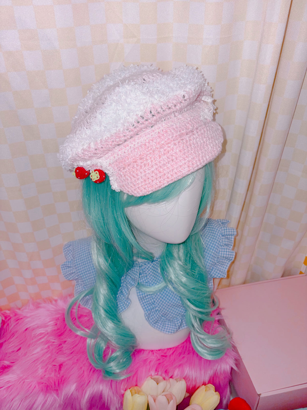 Riluet | Knitted Strawberry Hat