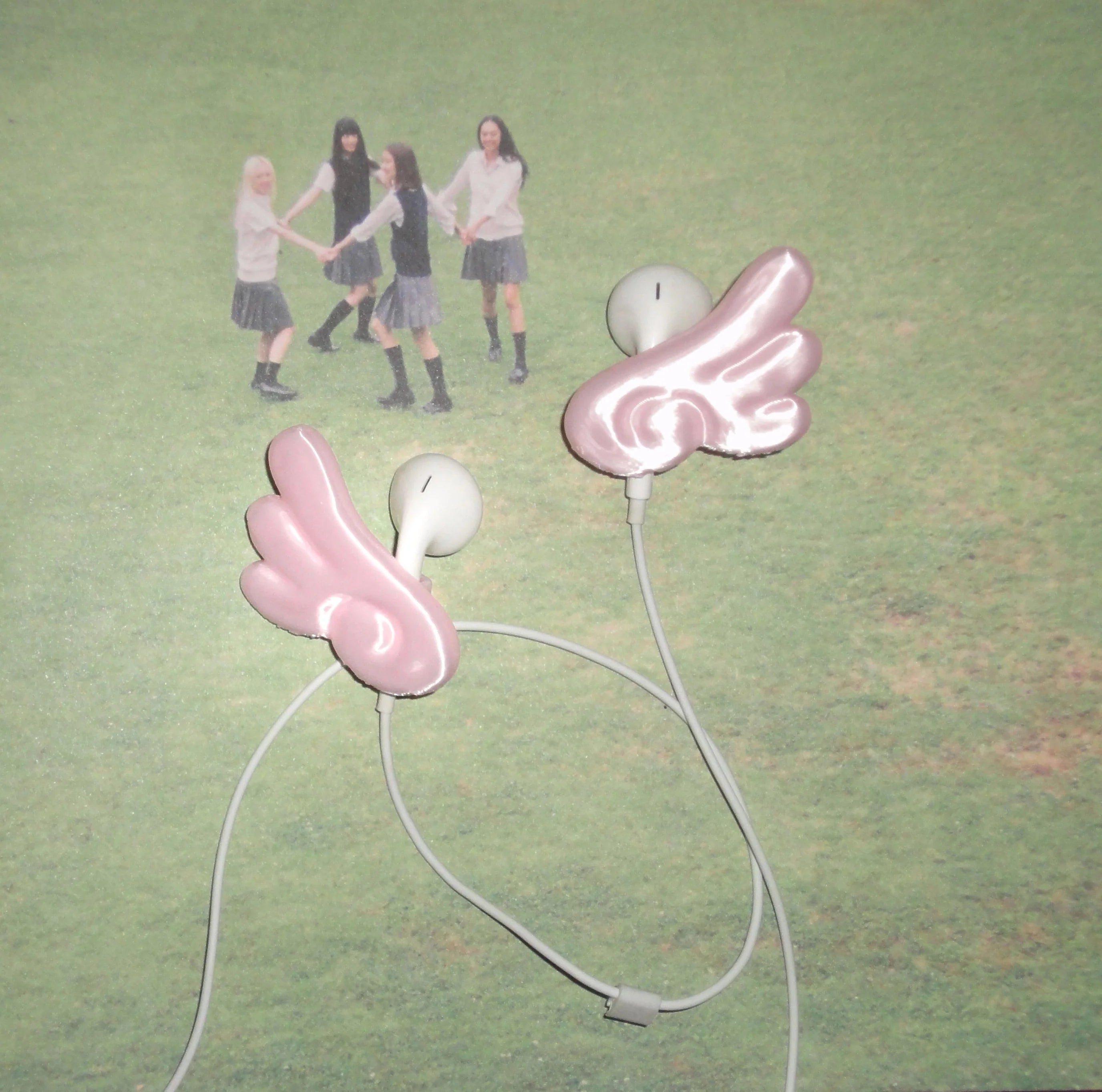 THINGS | ꒰ঌ Cupid’s Wings ໒꒱ Earphone Attachment (Pink)