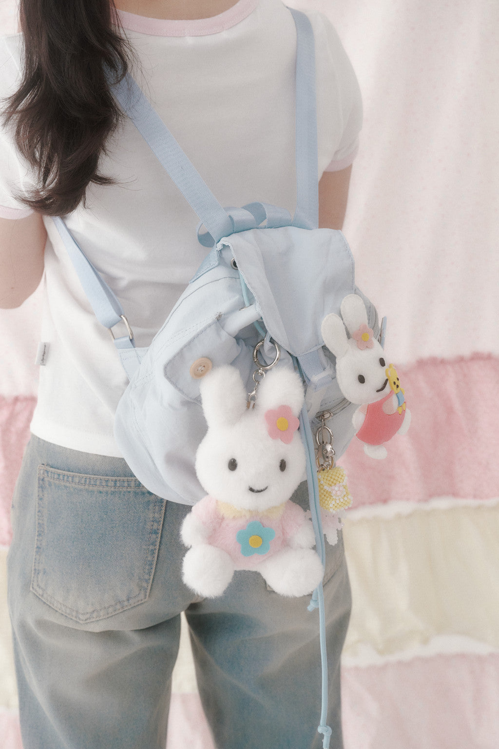 SWINGSET | [X YOUNGART] Flower KIDDY Doll Key Ring