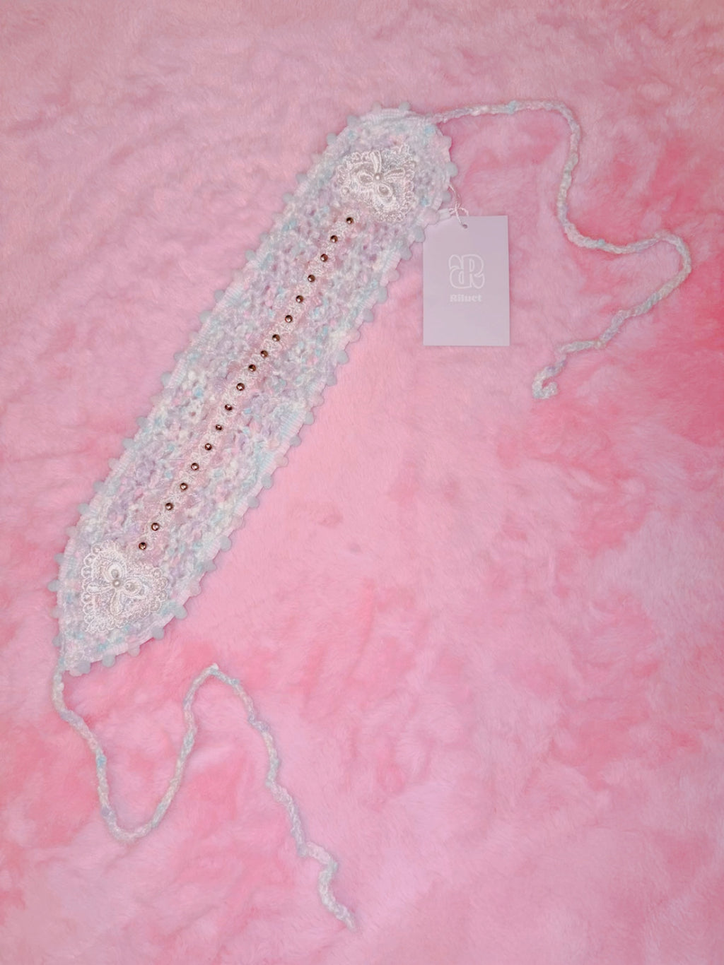 Riluet | Knitted Dreamy Heart Headdress