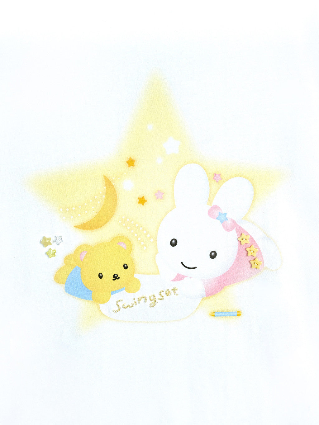 SWINGSET | [X YOUNGART] Star KIDDY&JINI Beaded T-Shirt