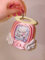 3D Printed Photo Frame Tamagotchi Keychain