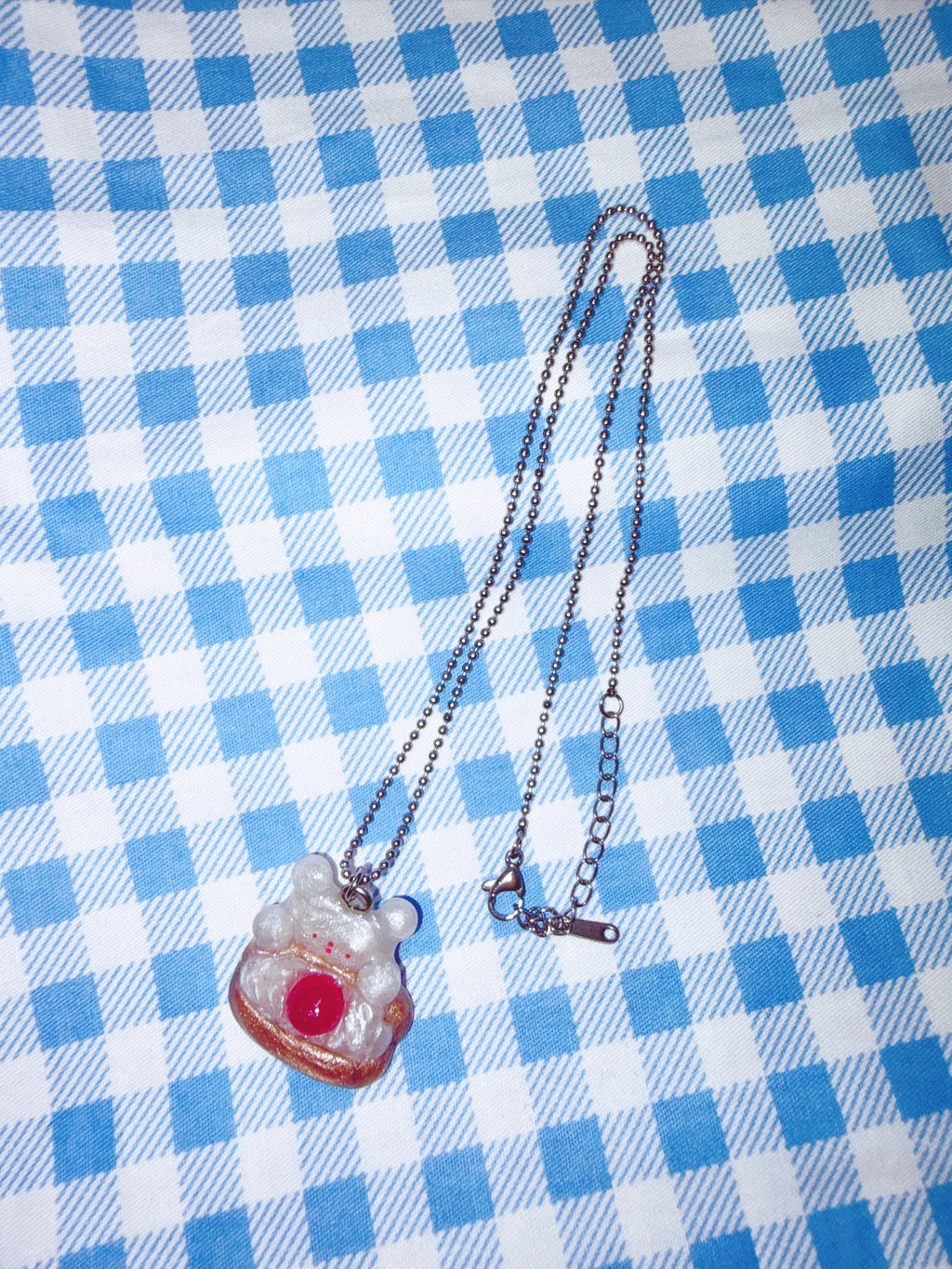 my little doggg | Cherry Butter Bun Necklace