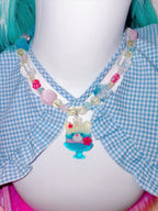 Wakuwakuma Accessories | Shaved Ice Teddy Bear Necklace