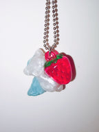 my little doggg | Strawberry Angel Dog Necklace
