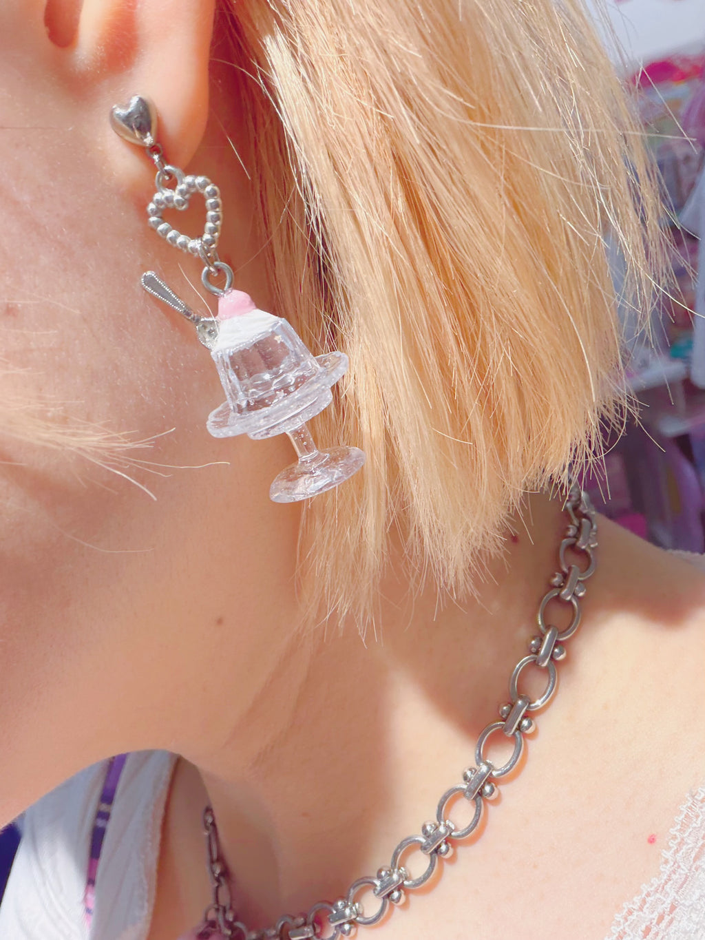 annuipapa | Pink Pudding Earrings