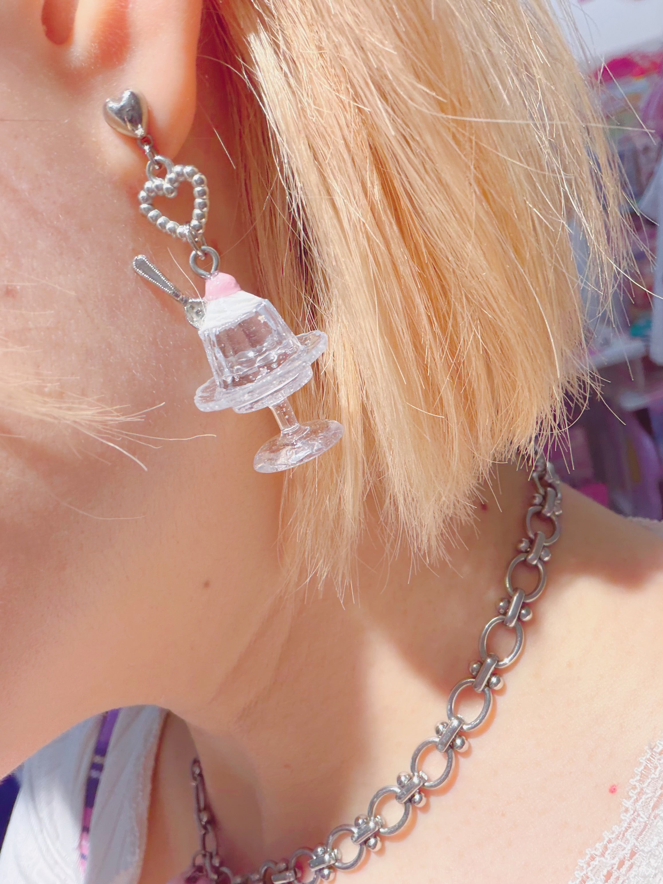 annuipapa | Pink Pudding Earrings
