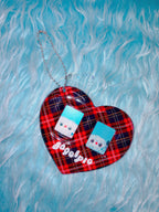 bagelpie | Heart Shaped PVC Photo Card Case