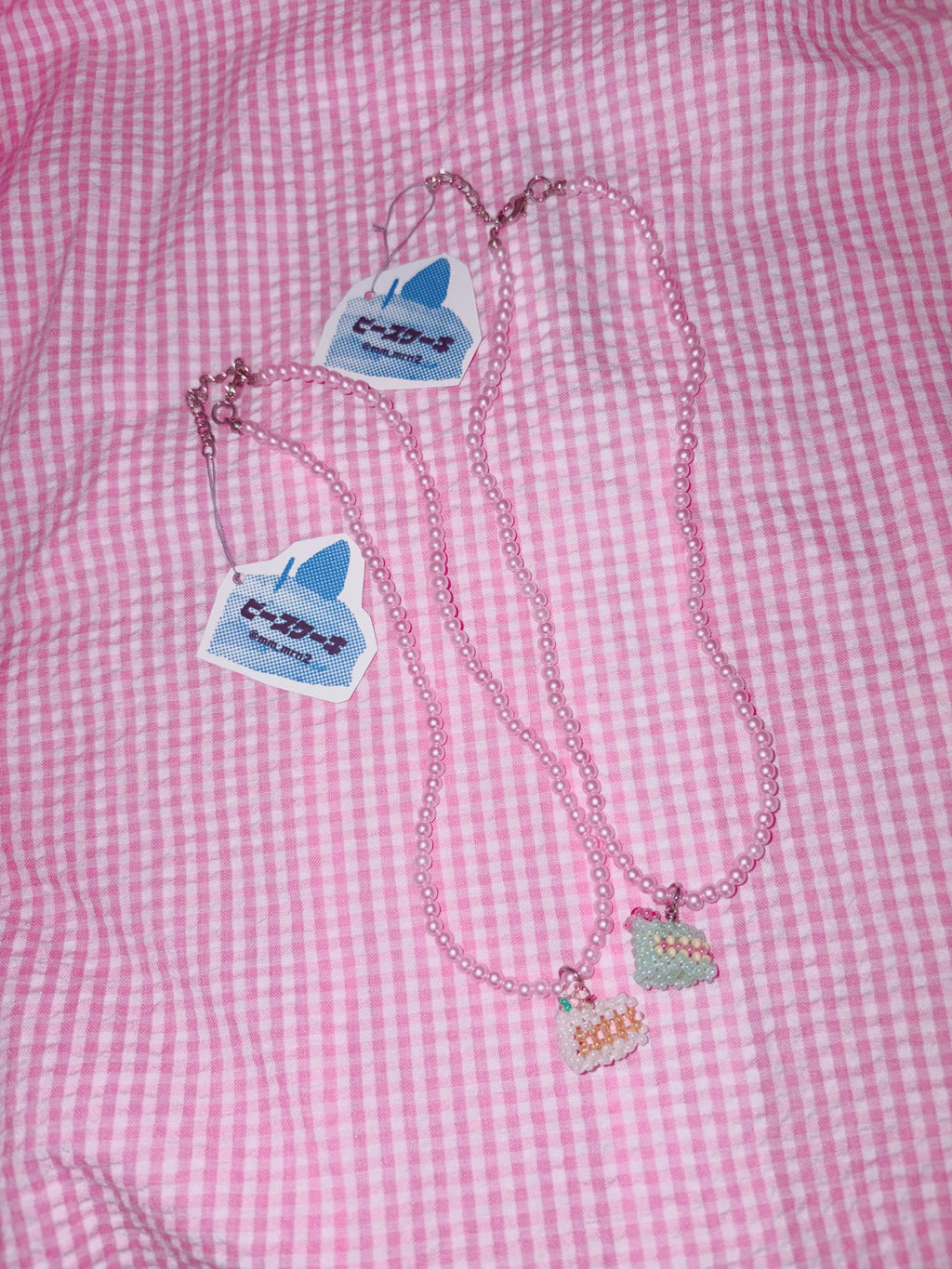 Momomeronn桃甜瓜 | Bead Cake Necklace