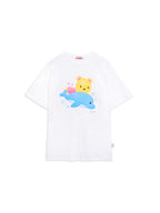 SWINGSET | [X YOUNGART] JINI's Dolphin Ride Cubic T-shirt