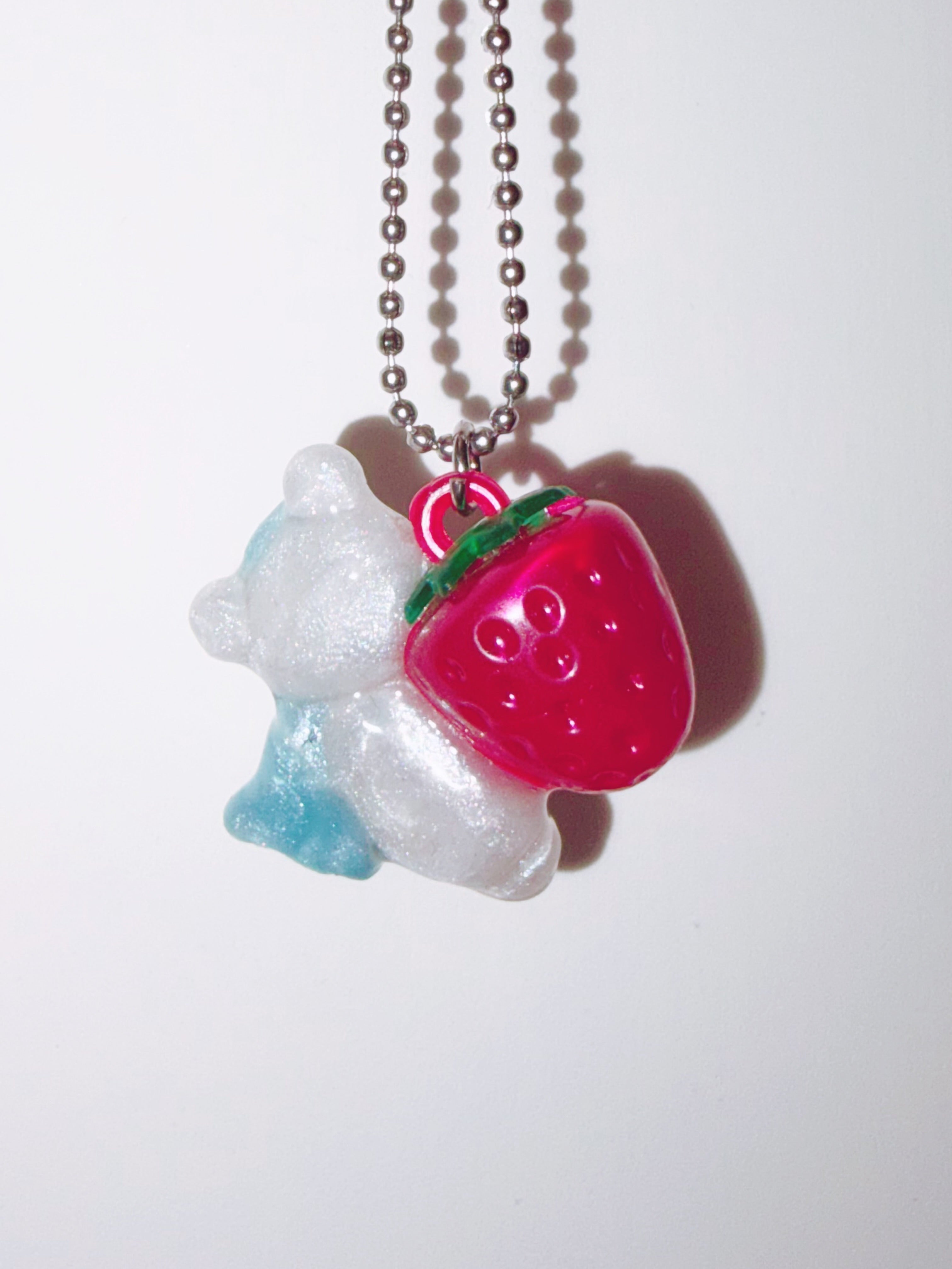 my little doggg | Strawberry Angel Dog Necklace