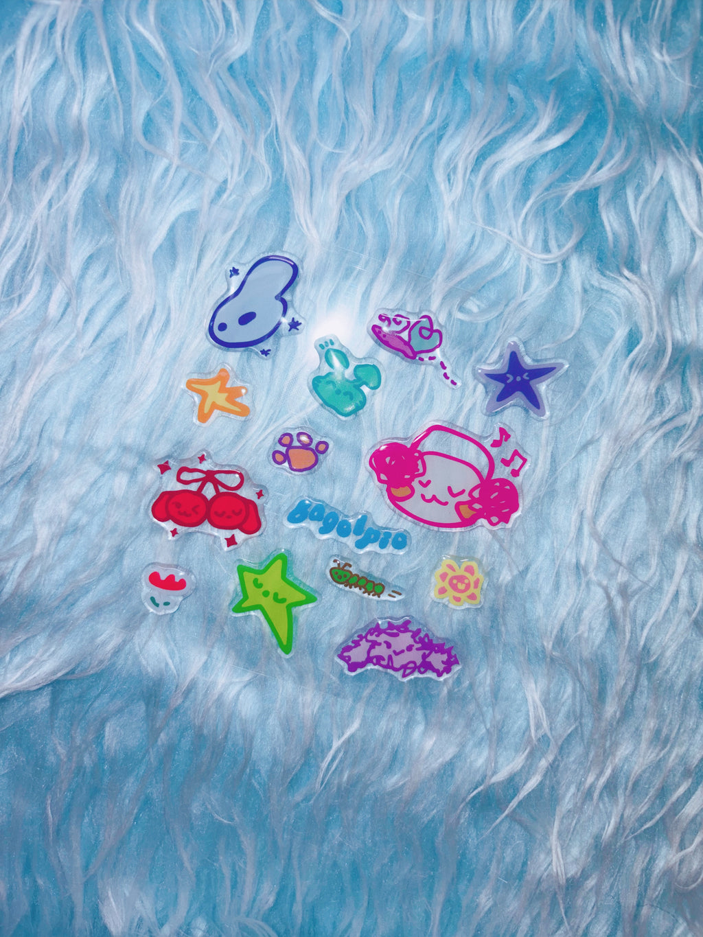 bagelpie | 3D Sticker Sheet
