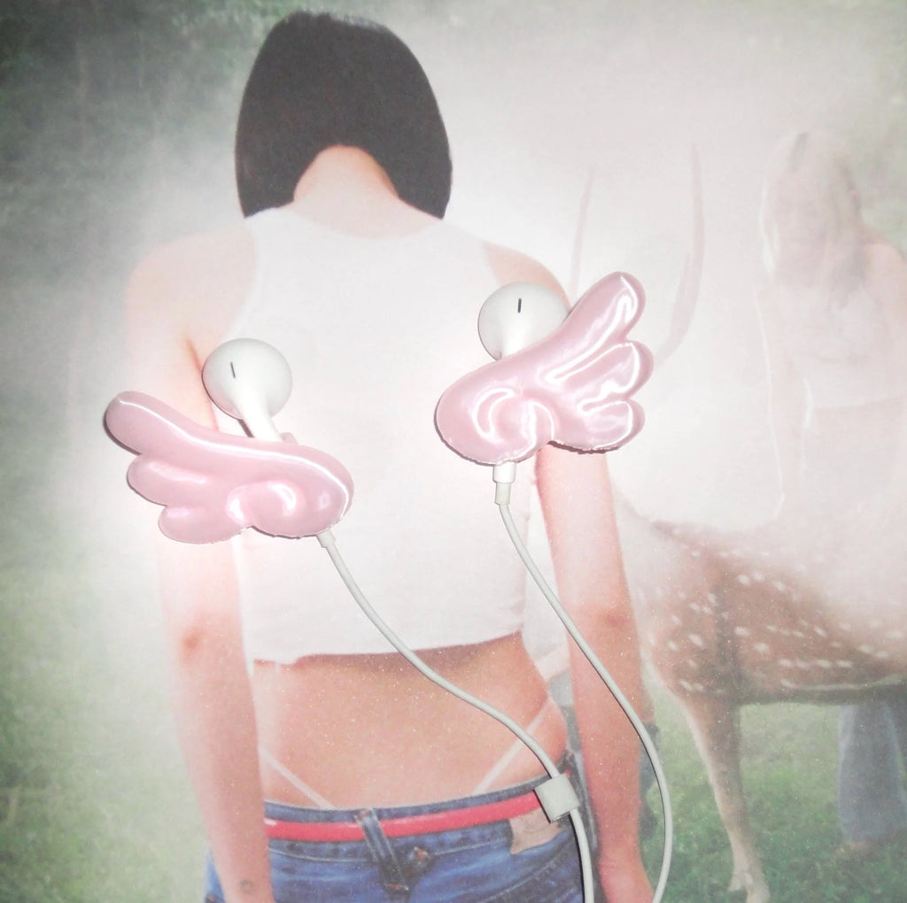 THINGS | ꒰ঌ Cupid’s Wings ໒꒱ Earphone Attachment (Pink)