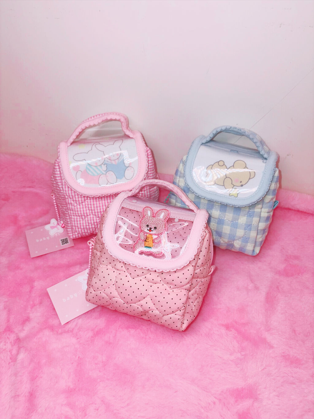 baby31 | Mini Box Pouch (Blue Bear)