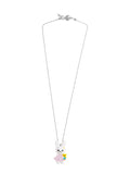 SWINGSET | [X YOUNGART] Glass KIDDY Necklace (Pink)