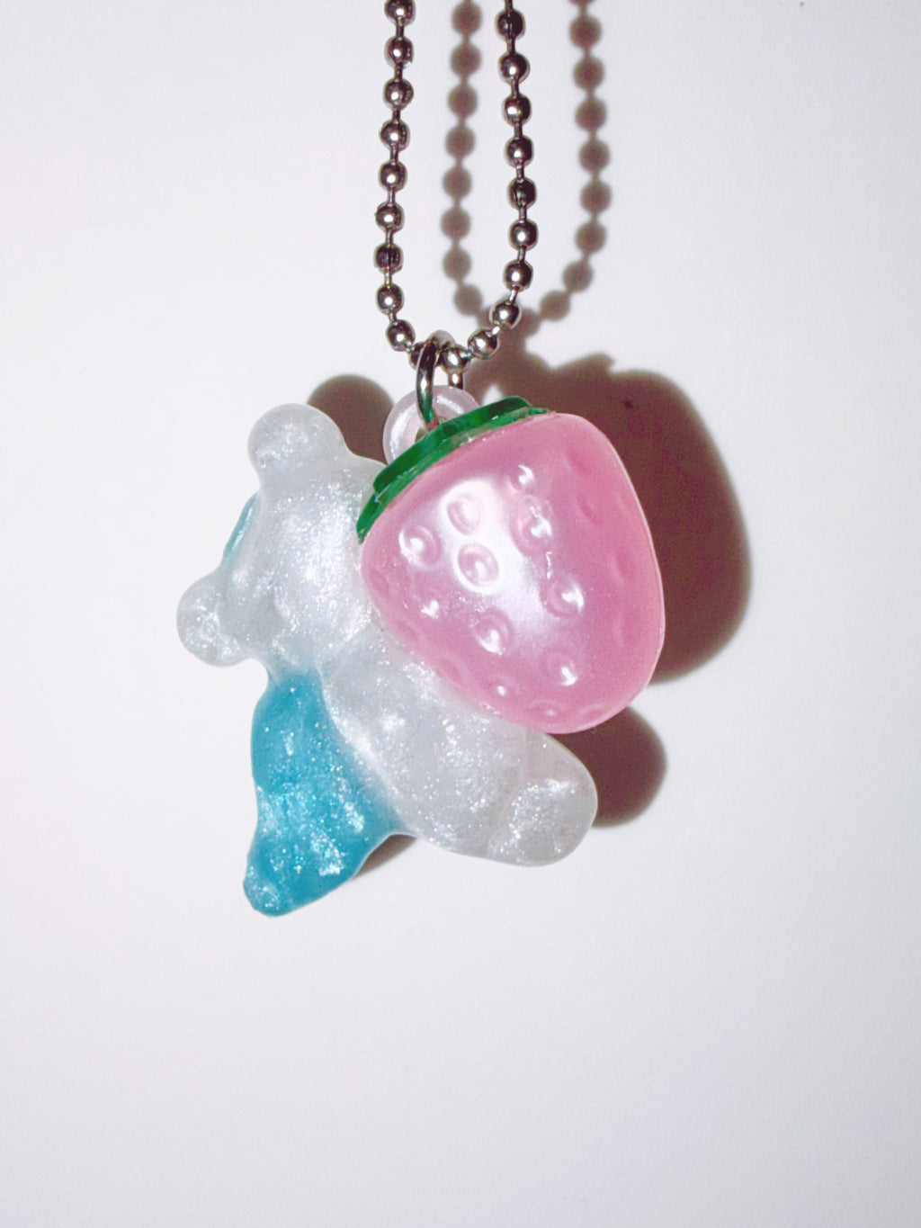my little doggg | Strawberry Angel Dog Necklace
