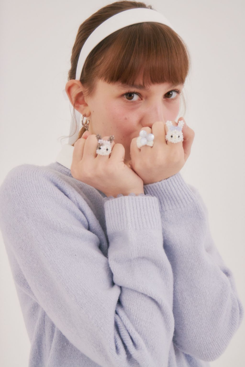 SWINGSET | Rabbit Beads Ring (Spotted)