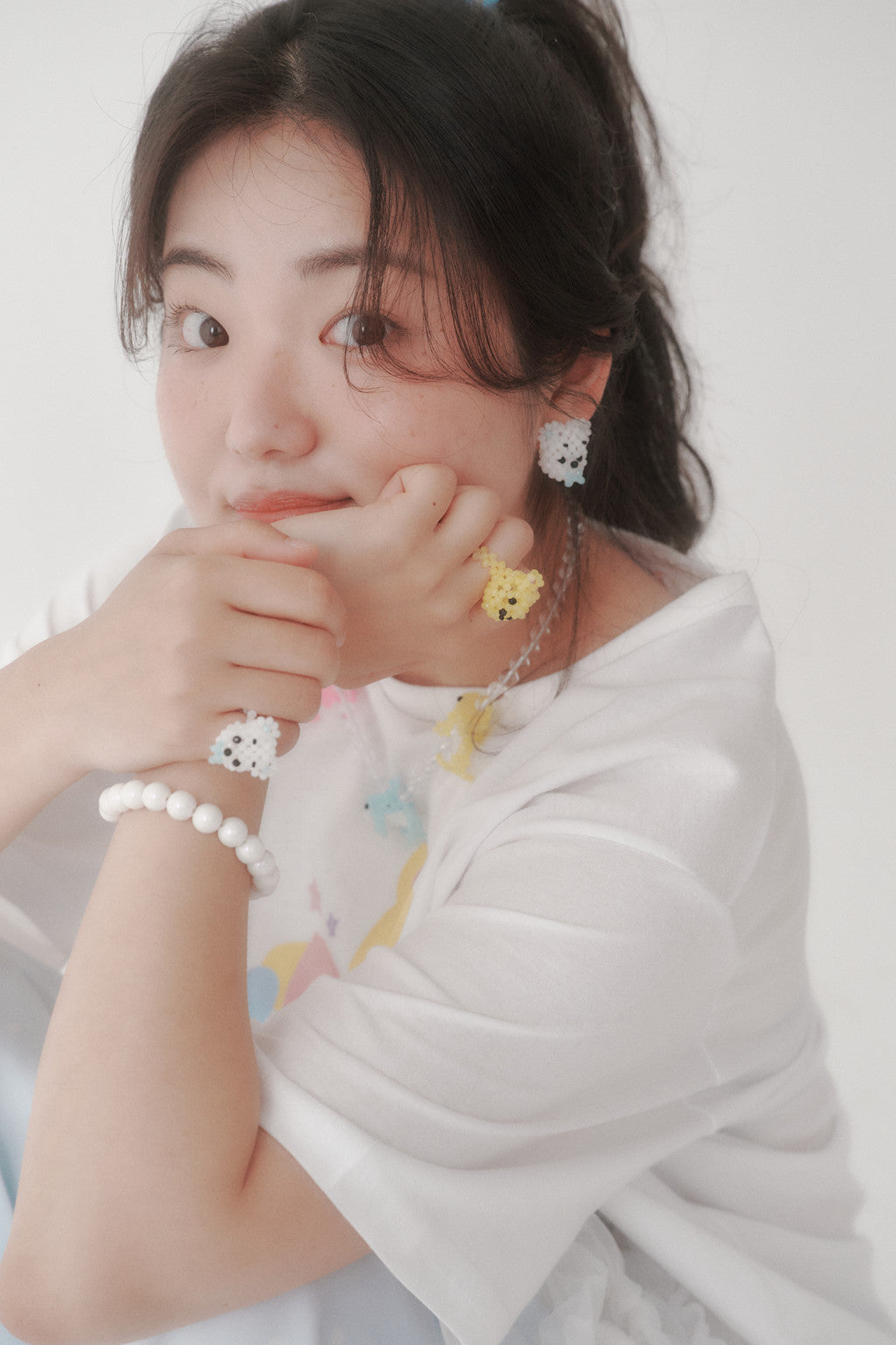 SWINGSET | [X YOUNGART] JINI Beads Ring (Yellow)