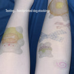 my little doggg | Handprinted Dog Stockings(butter pudding)