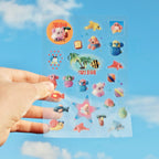 Momomeronn桃甜瓜 | Clear Sticker Sheet