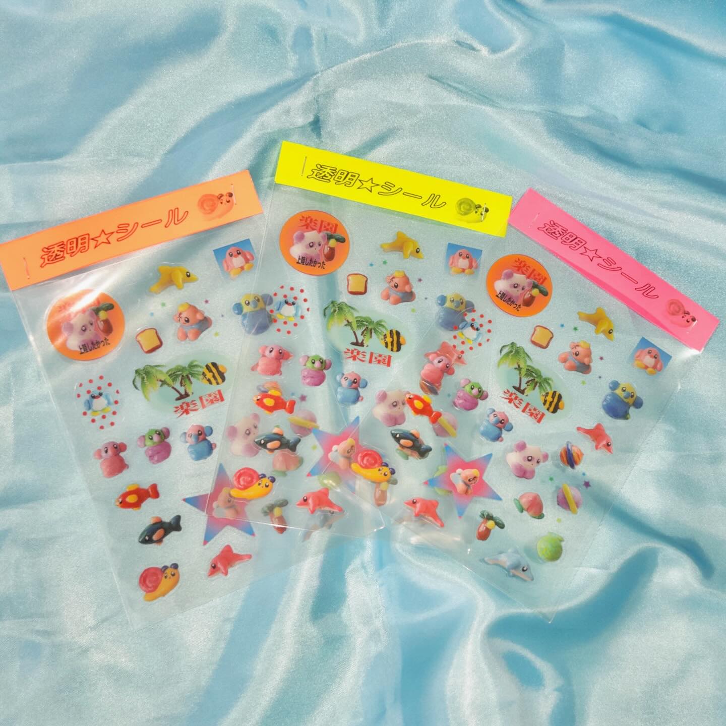 Momomeronn桃甜瓜 | Clear Sticker Sheet