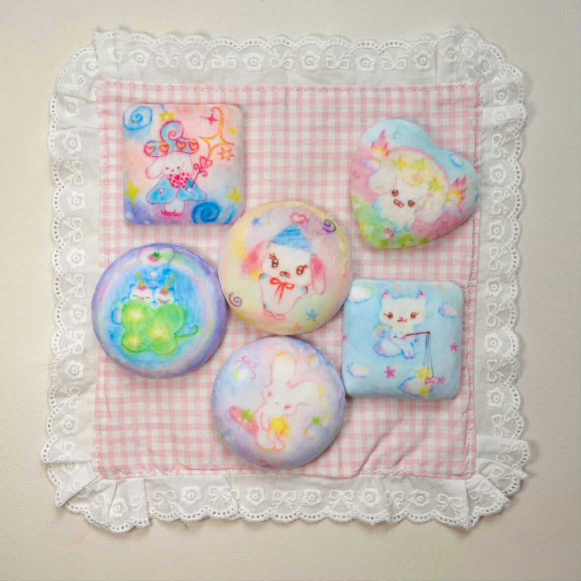 Plastic Peco | Soft Spell Pastel Pins