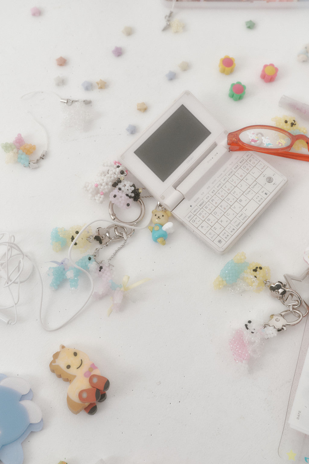 SWINGSET | [X YOUNGART] Chill JINI Key Ring (Sky Blue)