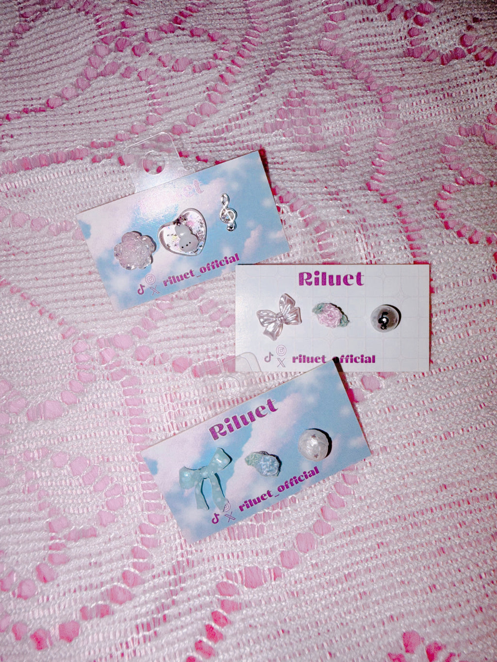 Riluet | Mini Earring Set - Bunny