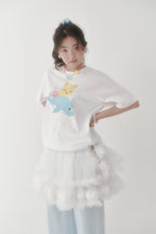 SWINGSET | [X YOUNGART] JINI's Dolphin Ride Cubic T-shirt