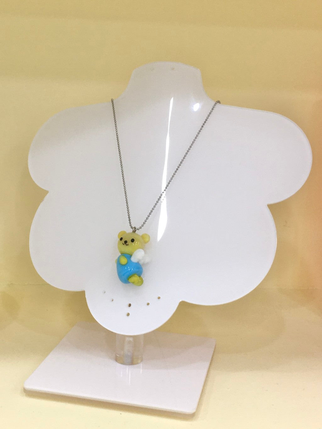 SWINGSET | [X YOUNGART] Glass JINI Necklace (Yellow)