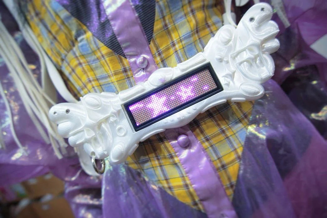 Chubby Charms Club | Henshin Belt 3D-Print Accessories - White