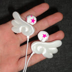 THINGS | ꒰ঌ Cupid’s Wings ໒꒱ Earphone Attachment (White)