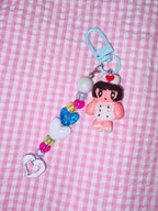 Momomeronn桃甜瓜 | Bead Clay Keychain
